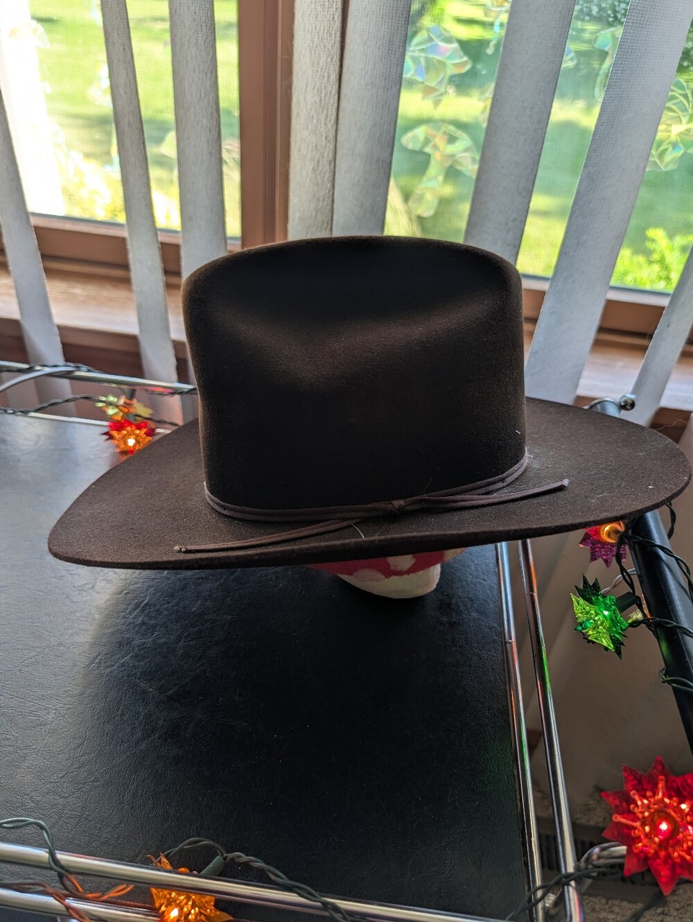 Vintage '60s Stetson 3X Beaver Fur Felt Open Road San Antonio Dress Cowboy Hat - Picture 1 of 11